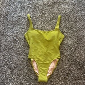 Claudia one piece J Crew gorgeous green color